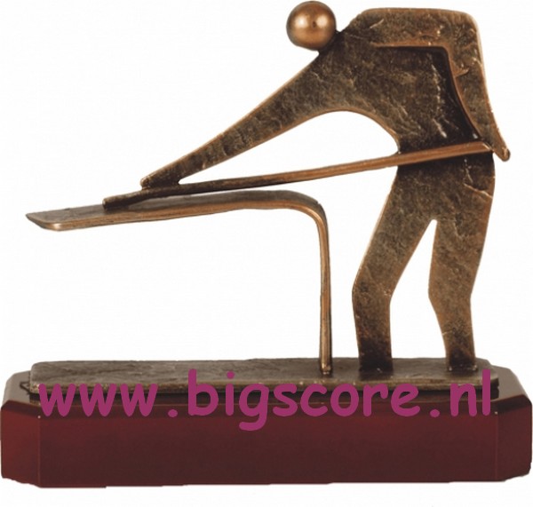 Biljart Metaalbeeld BEL243